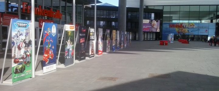 Foto Eingang Spielwarenmesse 2017