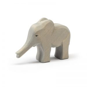 Elefant klein Rüssel gestreckt